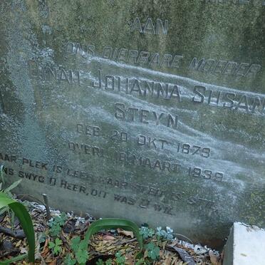 STEYN Dinah Johanna Susanna 1878-1939