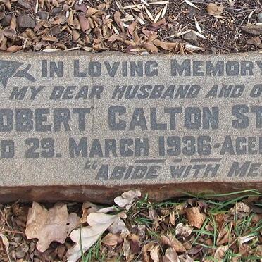 STRINGER Robert Calton -1936