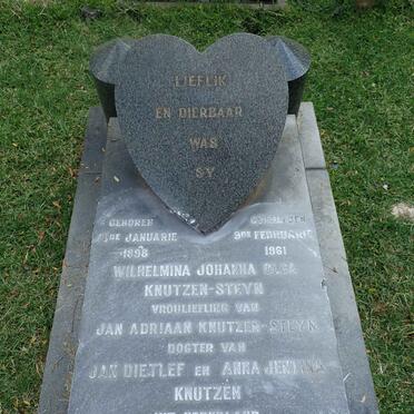STEYN Wilhelmina Johanna Olga, KNUTZEN 1898-1961