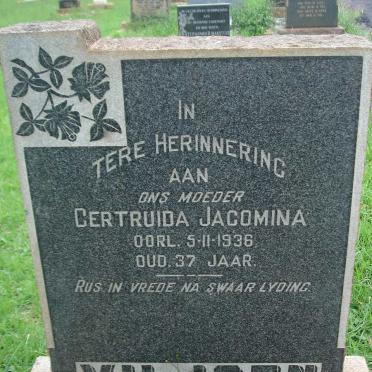 VILJOEN Gertruida Jacomina -1936