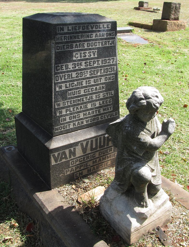 VUUREN Cissy, van 1927-1931