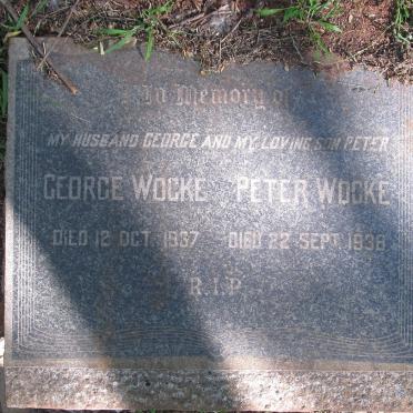 WOCKE George -1937 :: WOCKE Peter -1938