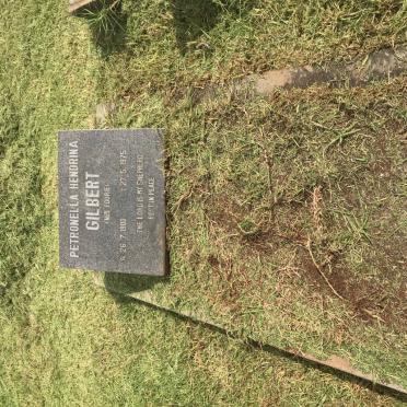 GILBERT Petronella Hendrina nee FOURIE 1900-1975