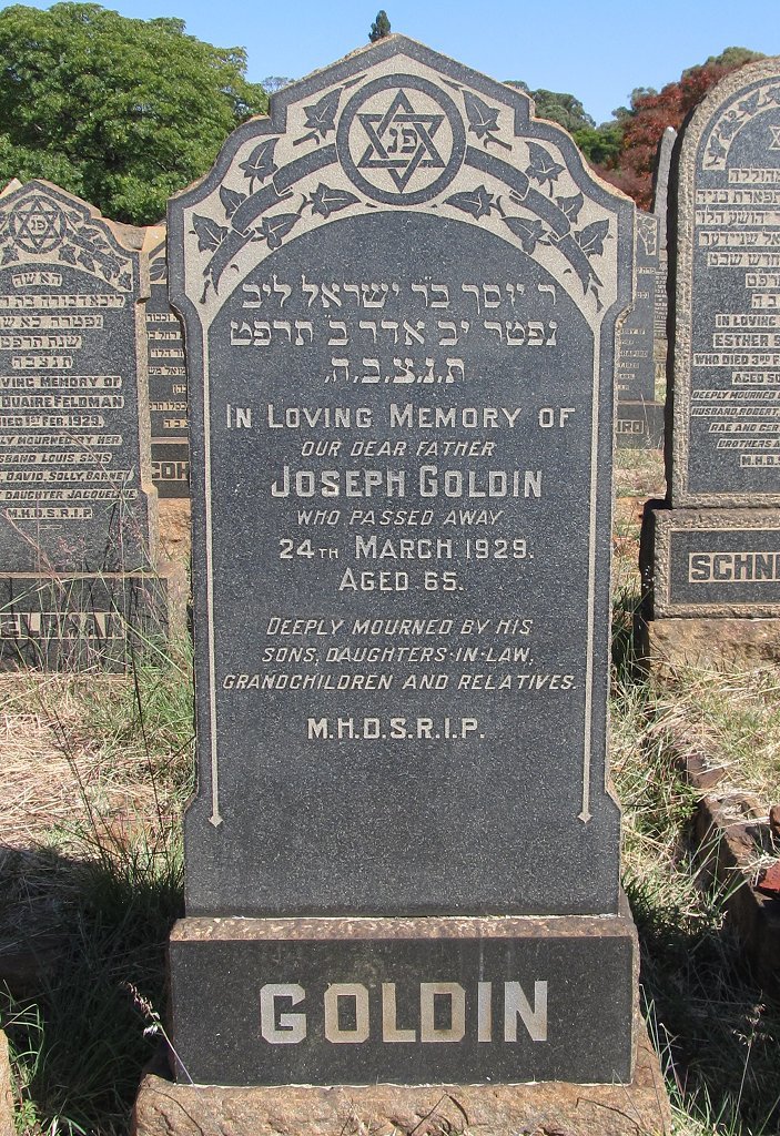 GOLDIN Joseph -1929