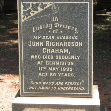 GRAHAM John Richardson -1933