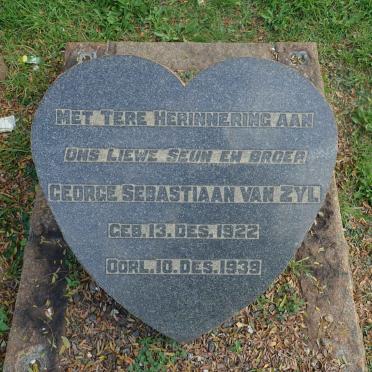 ZYL George Sebastiaan, van 1922-1939