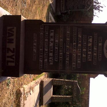 ZYL A.J., van 1893-1940 &amp; A.M.P. 1893-1980