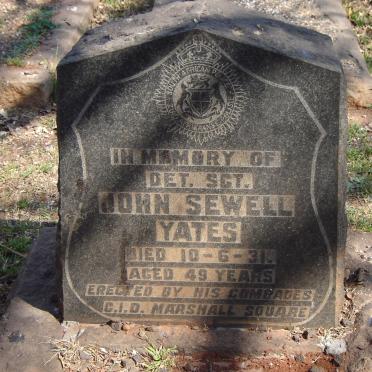 YATES John Sewell -1931