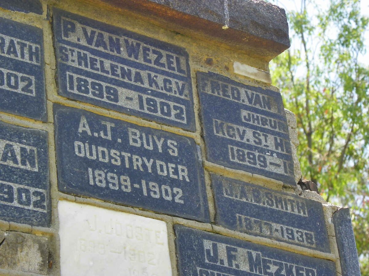 BUYS :: VAN WEZEL :: VAN TONDER :: SMITH