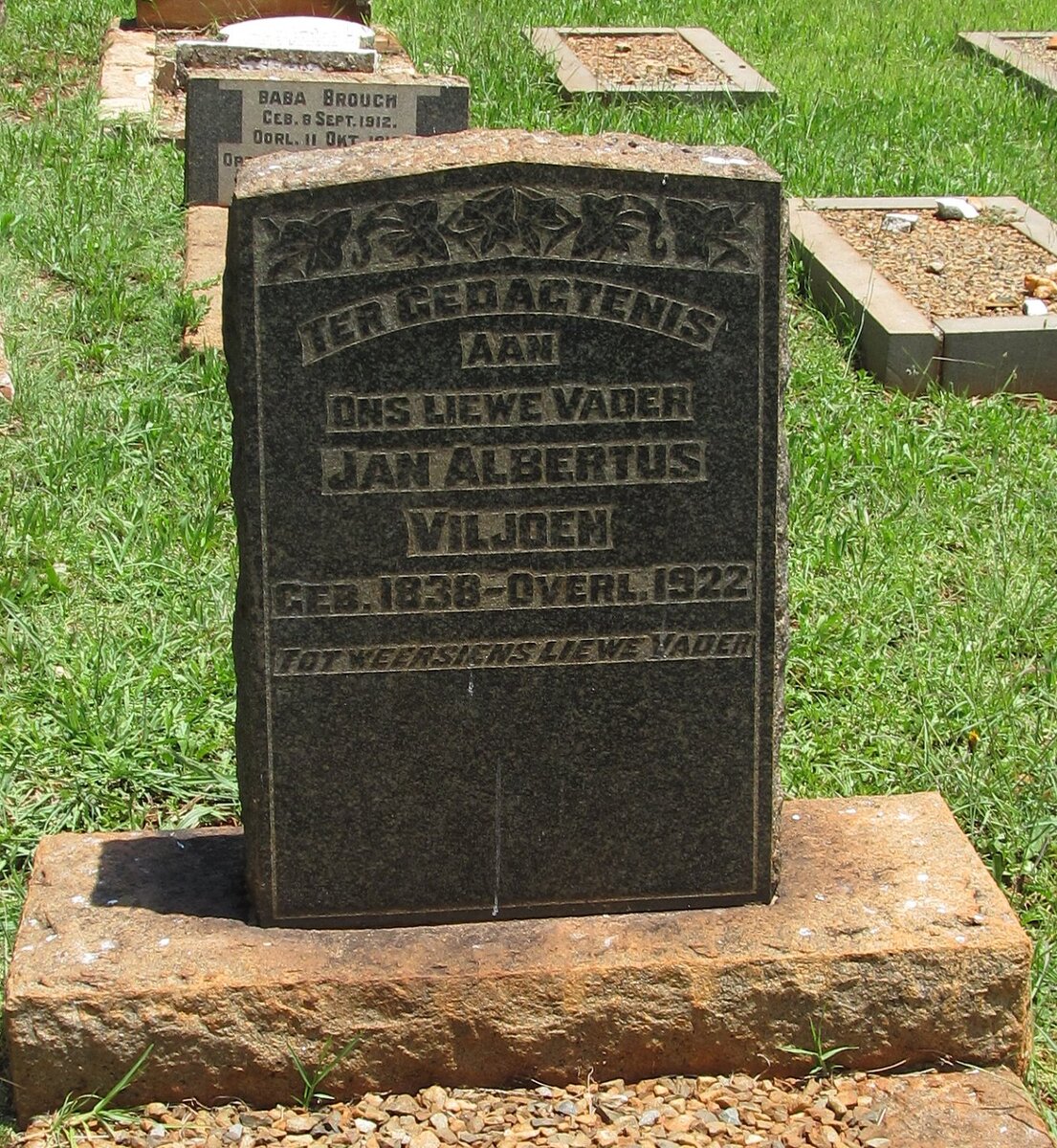 VILJOEN Jan Albertus 1838-1922