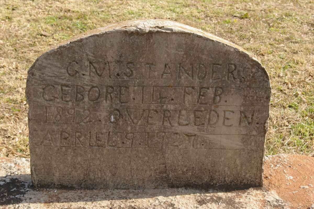 STANDER G.M. 1892-1927