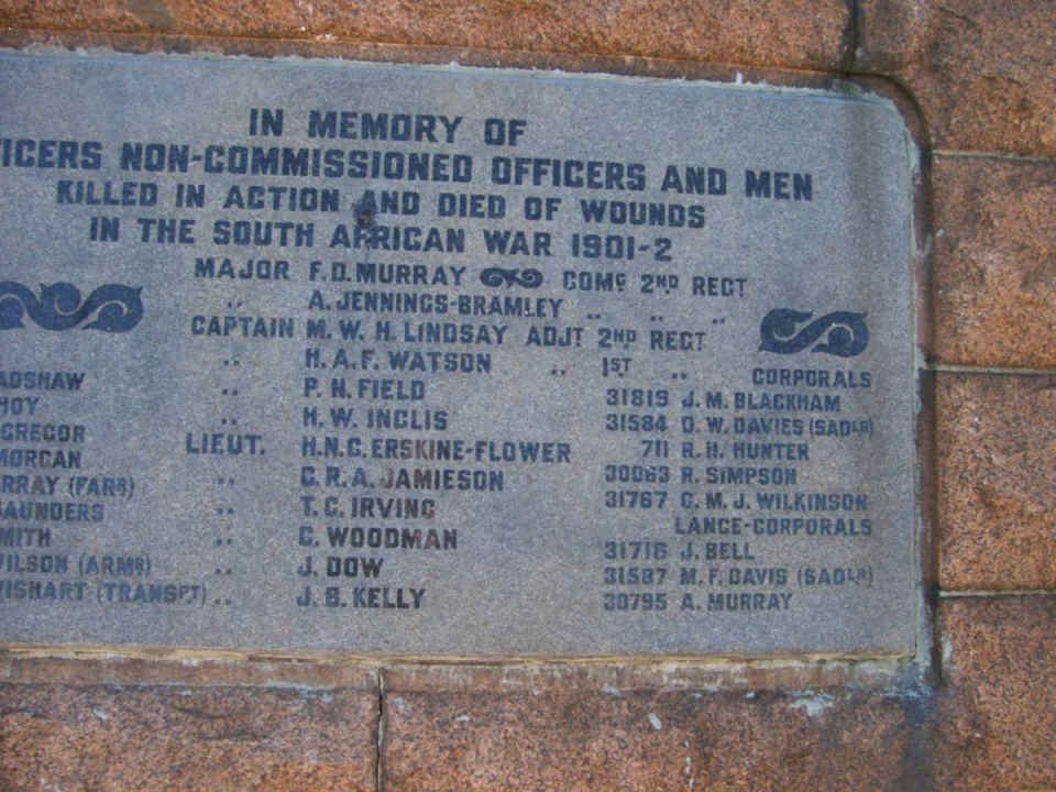 6. Scottish Horse War Memorial 