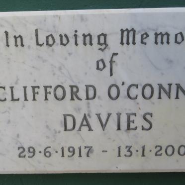 DAVIES Clifford O'Connor 1917-2003