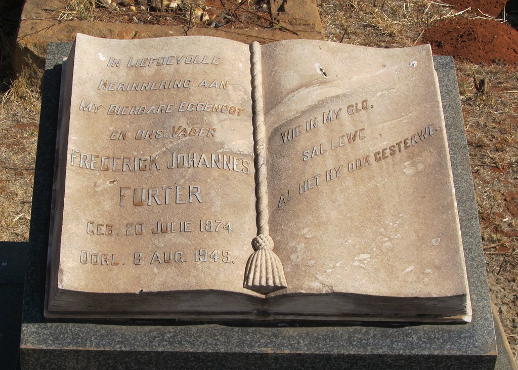 FURTER Frederick Johannes 1874-1949
