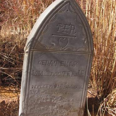 SWANEPOEL Wellemina J. 1920-1920