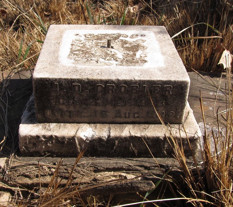 GROBLER J.D. 1903-1912