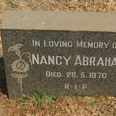 ABRAHAMS Nancy -1970