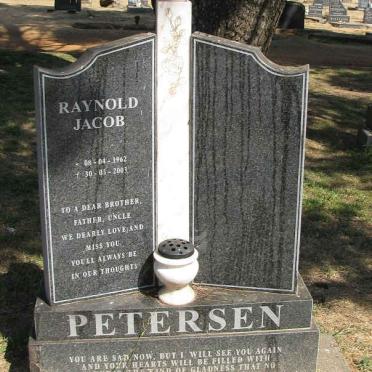 PETERSEN Raynold Jacob 1962-2003