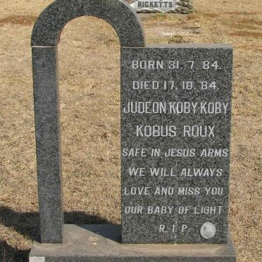 ROUX Judeon Koby-Koby Kobus 1984-1984