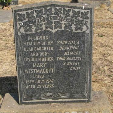 WESTMACOTT Mary -1947