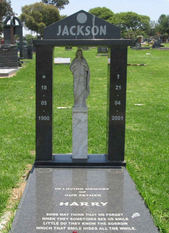 JACKSON Harry 1900-2001