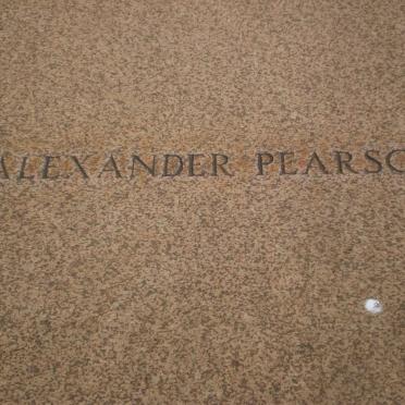 PEARSON Alexander