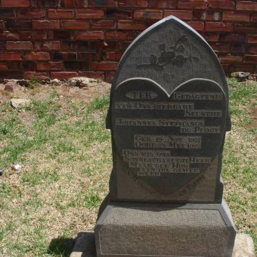 PLOOY Johannes Stephanus, du 1921-1922