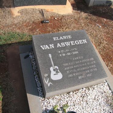 ASWEGEN Elaine, van 1978-2000