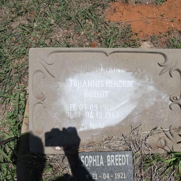BREEDT Johannes Hendrik 1919-1963 & Sophia 1921-2005 _1