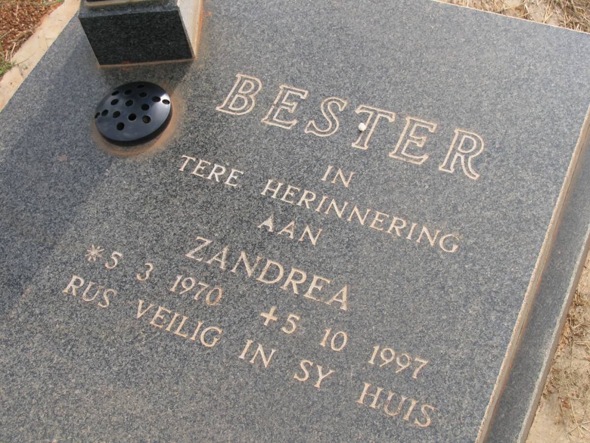 BESTER Zandrea 1970-1997