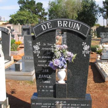 BRUIN Jan Daniel, de 1927-2003