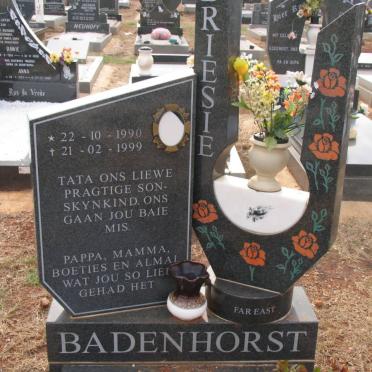 BADENHORST Riesie 1990-1999