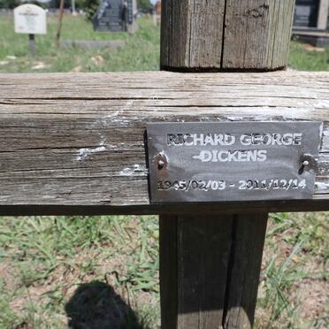 DICKENS Richard George 1945-2011