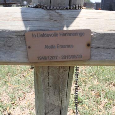 ERASMUS Aletta 1949-2015