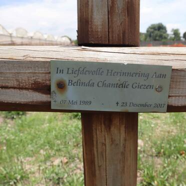 GIESEN Belinda Chantel 1989-2017