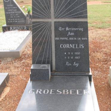 GROESBEEK Cornelis 1932-1987