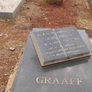 GRAAFF Pikkie 1917-1998 