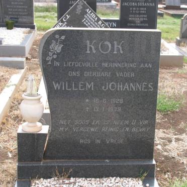 KOK Willem Johannes 1928-1979