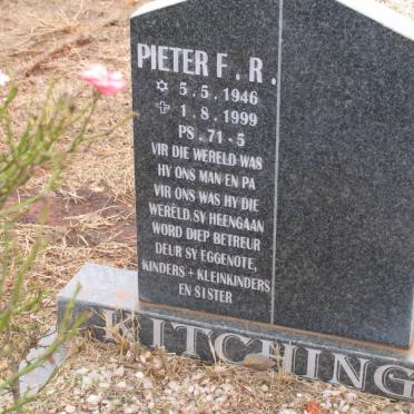 KITCHING Pieter F.R. 1946-1999