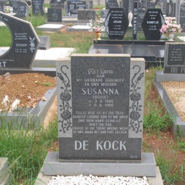KOCK Susanna, de 1946-1986