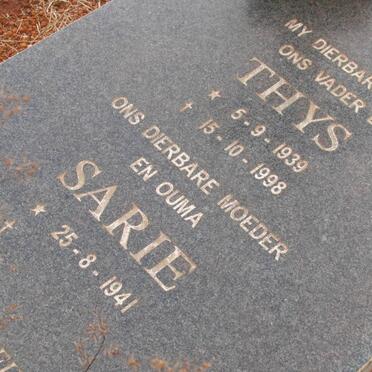 LOUW Thys 1939-1998 & Sarie 1941- _2