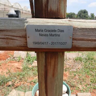 MARTINS Maria Graciete Dias Neves 1949-2017