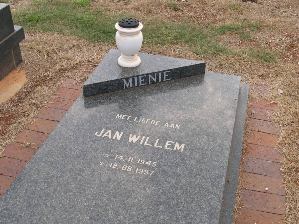 MIENIE Jan Willem 1945-1997