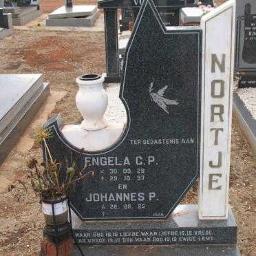 NORTJE Johannes P. 1925-  &amp; Engela C.P. 1929-1997