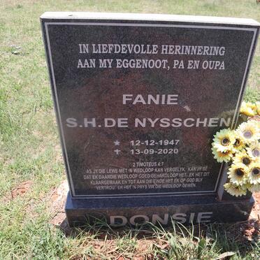 NYSSCHEN S.H., de 1947-2020