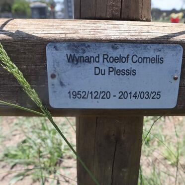 PLESSIS Wynand Roelof Cornelis, du 1952-2014