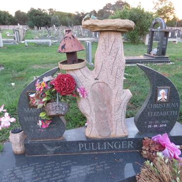 PULLINGER Christiena Elizabeth 1955-2016 :: PULLINGER Martin William 1984-2012 _1