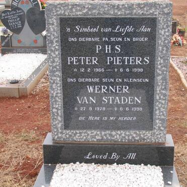 PIETERS P.H.S. 1966-1998 :: VAN STADEN Werner 1978-1998
