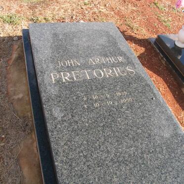 PRETORIUS John Arthur 1939-2000