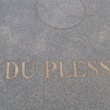 PLESSIS Roelof Petrus, du 1929-1998 